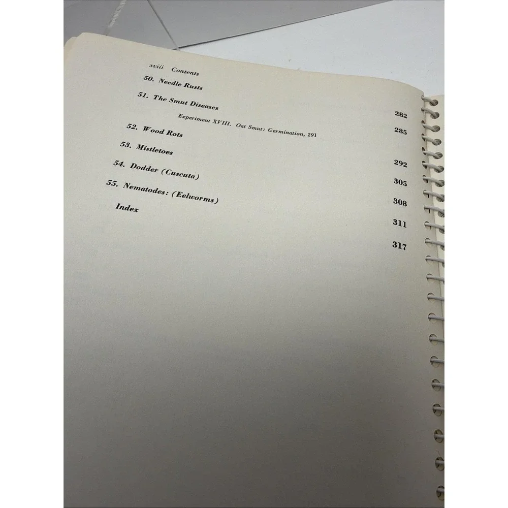 Atlas and Manual of Plant Pathology by Ervin Barnes 1979, Spiralbound Paperback